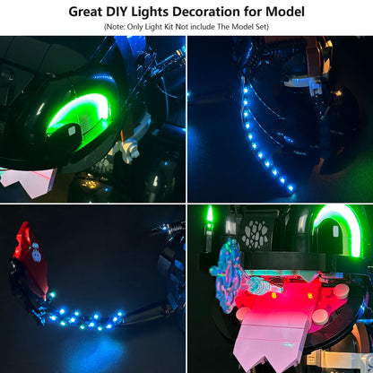 Brixspark Lichtset für Drachenzähmen leicht gemacht: Ohnezahn #10375 