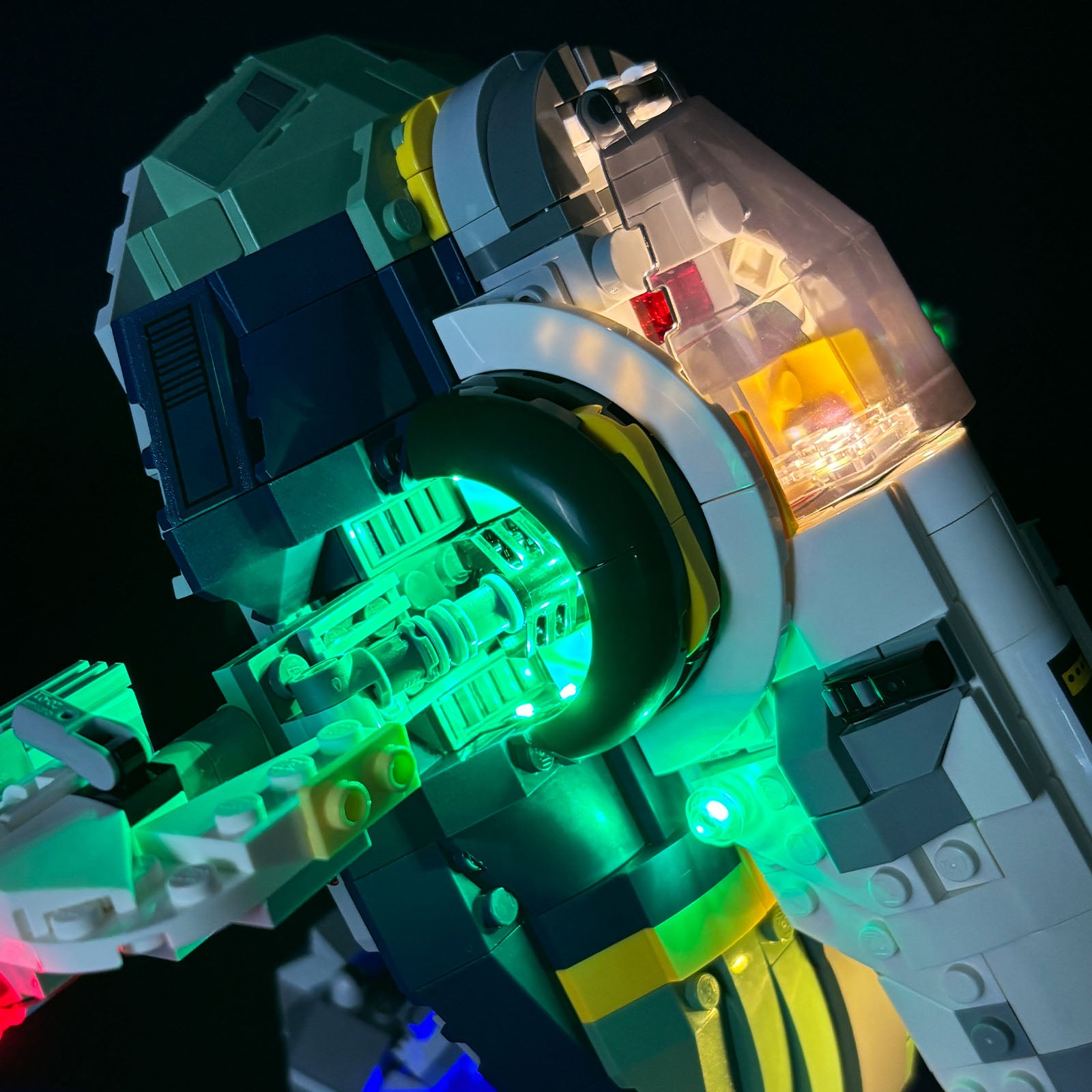 Brixspark Light Kit For Jango Fett's Starship #75433 – BrixSpark