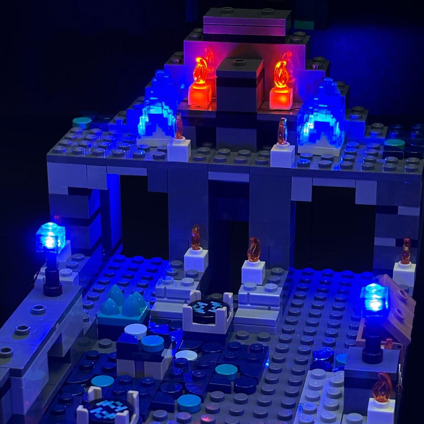 Light Kit for Minecraft The Deep Dark Battle Playset 21246