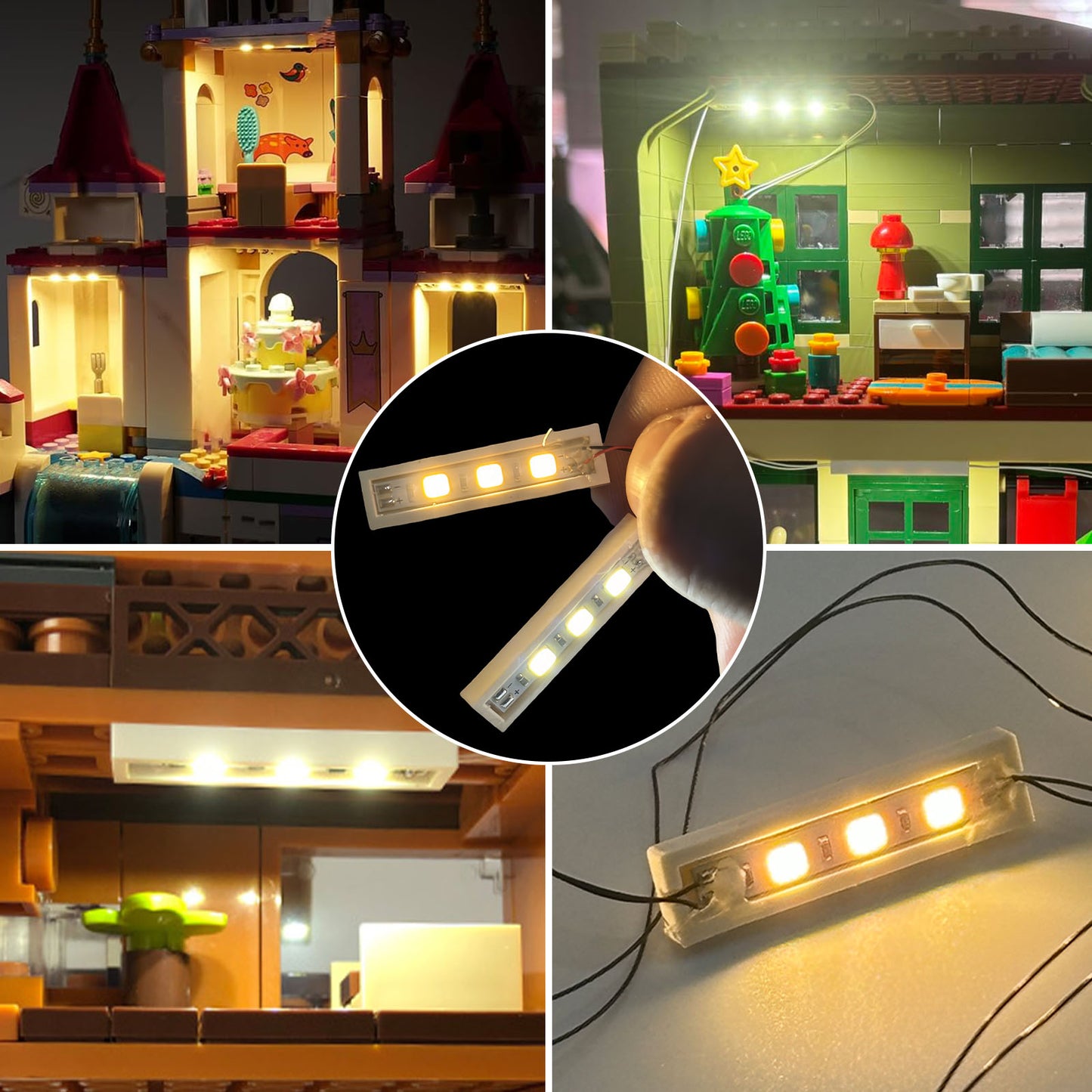 DIY Lichtstück 0,5m 6 Verbindungslichtstreifen 