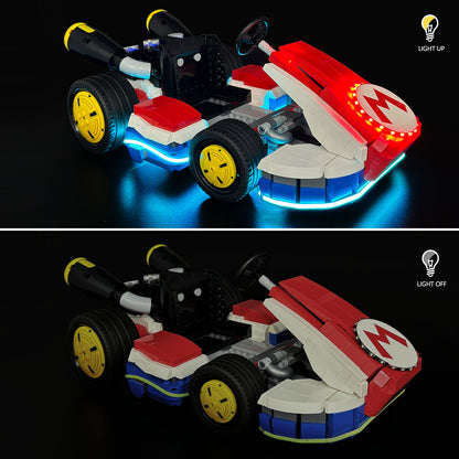 Brixsaprk Light Kit For Mario Kart™ – Mario & Standard Kart #72037