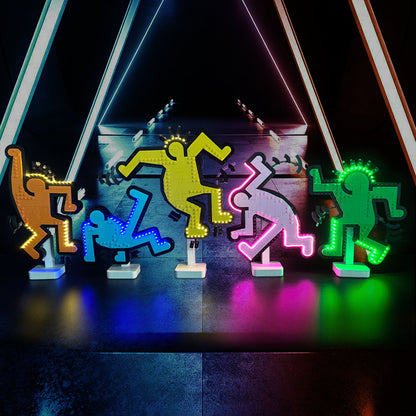 Brixspark Lichtset für Keith Haring – Tanzende Figuren #31216 