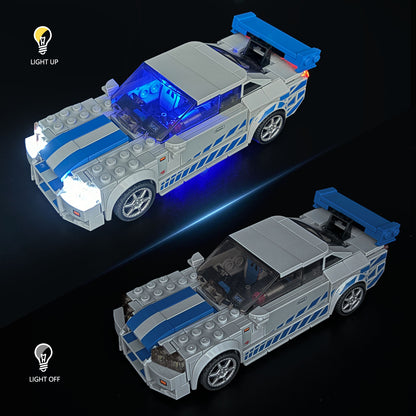 Light Kit For 2 Fast 2 Furious Nissan Skyline GT-R (R34) 76917