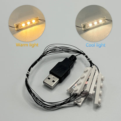 DIY Lichtstück 0,5m 6 Verbindungslichtstreifen 
