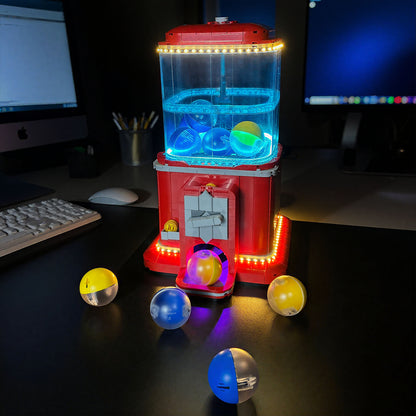 Brixspark Light Kit For  Minifigure Vending Machine #21358