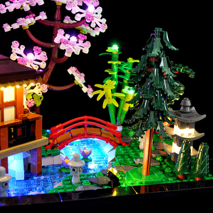 Brixspark Light Kit for Tranquil Garden 10315