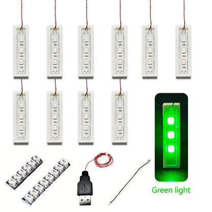 Light parts for  DIY 0.5m one-to-five light strip