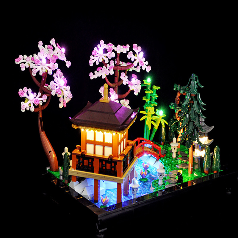 Brixspark Light Kit for Tranquil Garden 10315