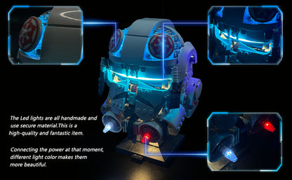BrixSpark Light Kit for  Star Wars AT-AT Driver™ Helmet 75429