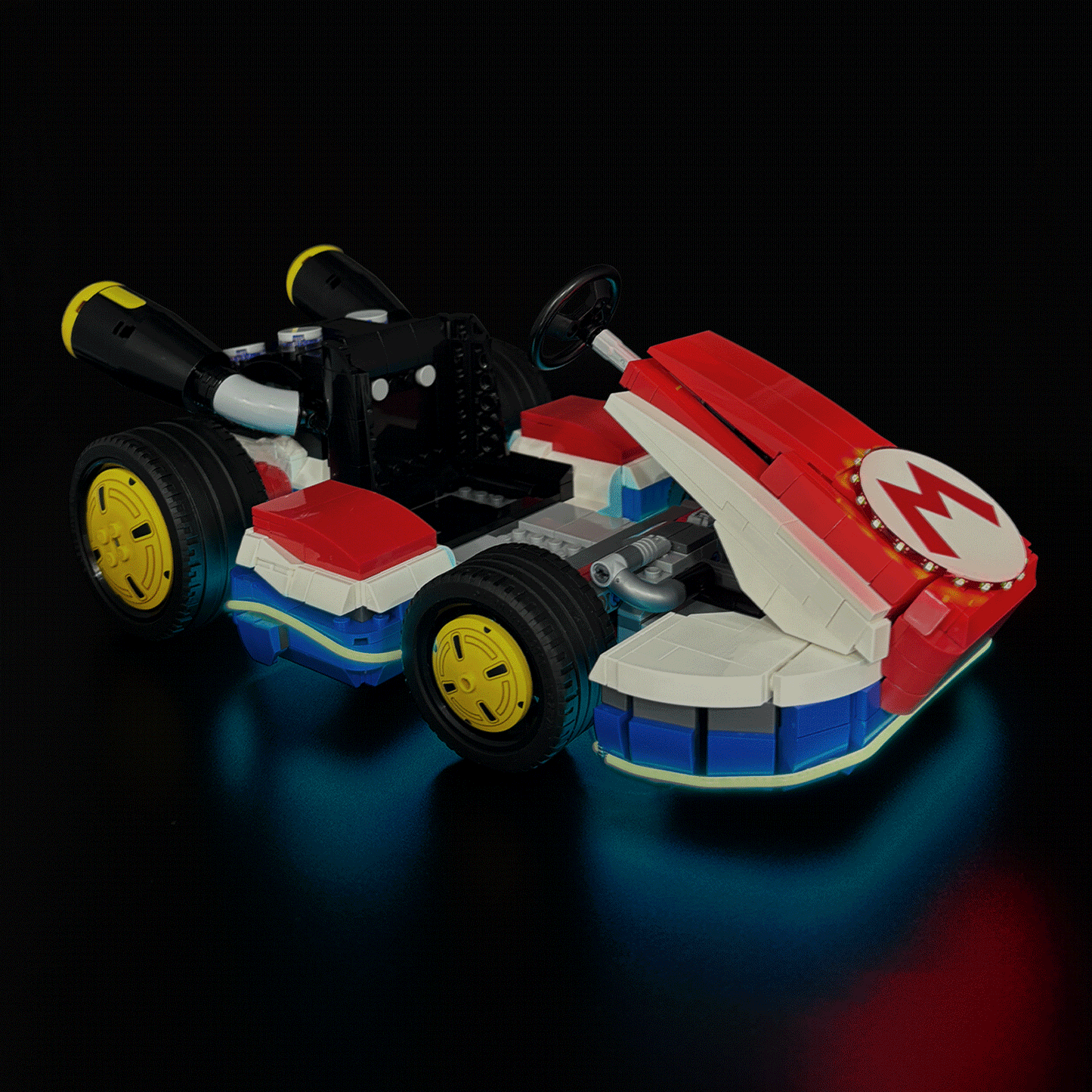Brixsaprk Light Kit For Mario Kart™ – Mario & Standard Kart #72037