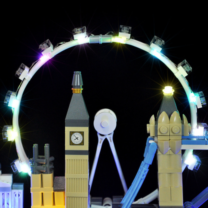 Kit d'éclairage pour la collection London Skyline 21034 